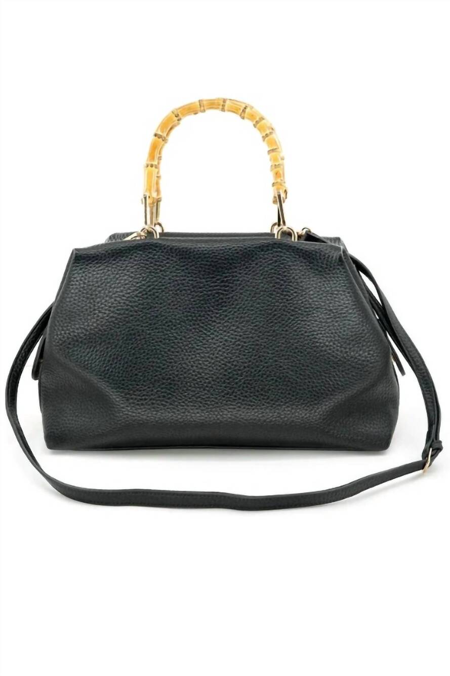 NEW BC HANDBAGS large rome bag in black